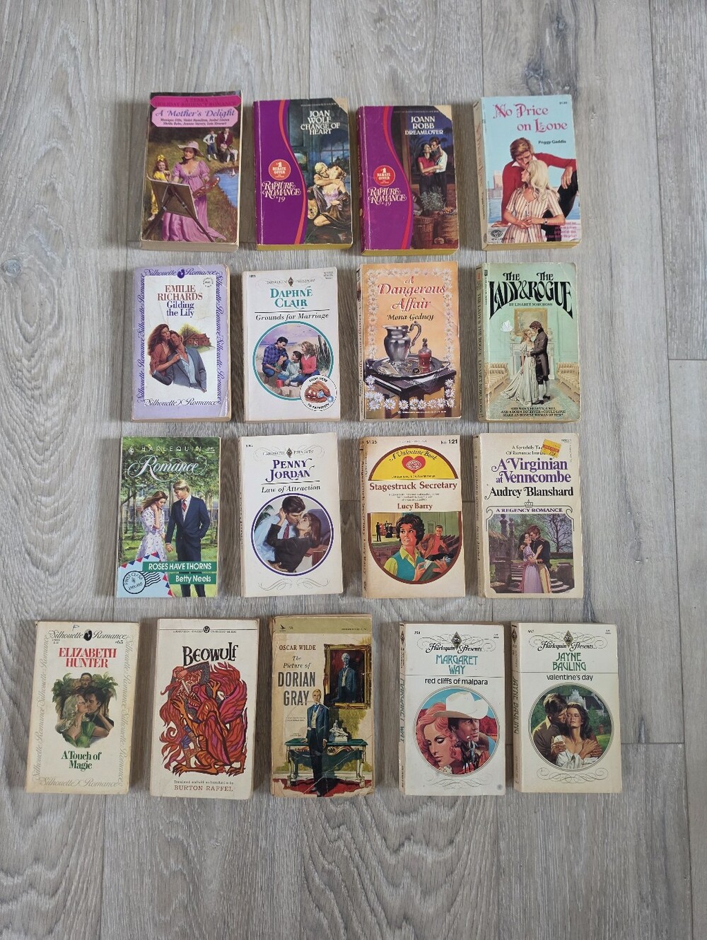 17 Vintage Paperback Book Collection